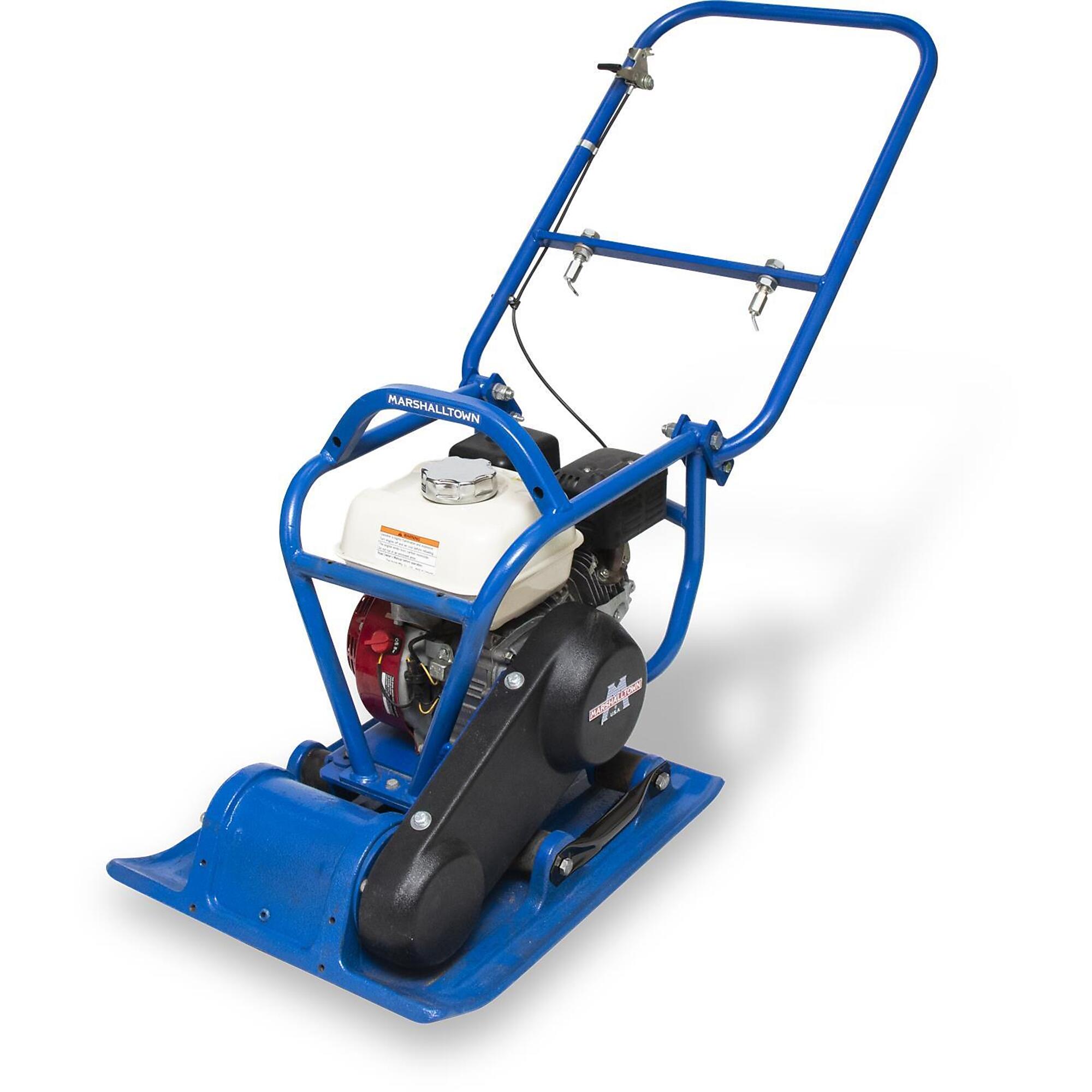 Marshalltown Vibratory Plate Compactor - 5 HP, 3802 Lbs. Centrifugal Force, Honda Engine, Model# VP3800